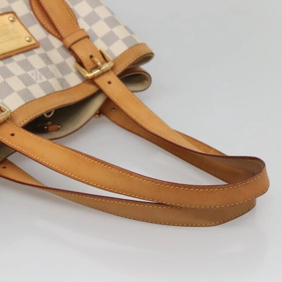 LOUIS VUITTON Damier Azur Hampstead MM Tote Bag - Picture 6 of 15